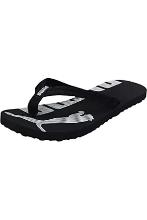 PUMA Unisex Epic Flip V2 Flipflop, Czarny Black White, 46 EU