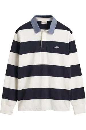 GANT REG Chambray Stripe Heavy Rugger Stripe, , M