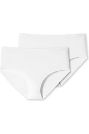 Schiesser Damen 2 PACK Midi Slip Bio Baumwolle - 95/5 Organic