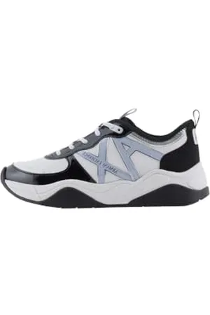 Armani Exchange Damskie buty sportowe Cher, logo boczne, Colour Contrasts Sneaker, , 39.5 EU