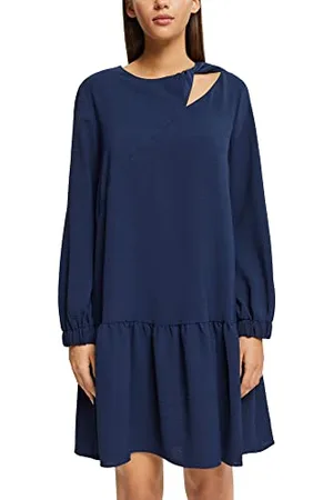 ESPRIT Sukienka damska 102EE1E319, 400/NAVY, 34