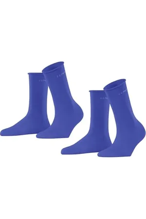 ESPRIT Kobiety Skarpety Basic Pure 2-Pack W SO Bawełna jednokolorowe 2 Pak, , 35-38