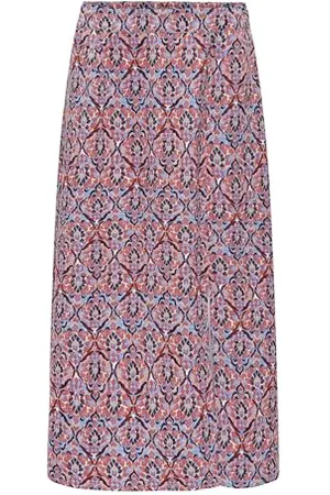 ONLY Onlnova Life VIS Piper Slit Skirt AOP, , L