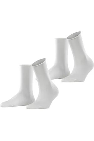 ESPRIT Kobiety Skarpety Basic Pure Multipack W So Bawełna jednokolorowe 2 Pak, , 39-42