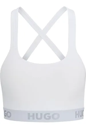 HUGO BOSS Bralette Padded Sporty Logo Biustonosz damski, , XXL
