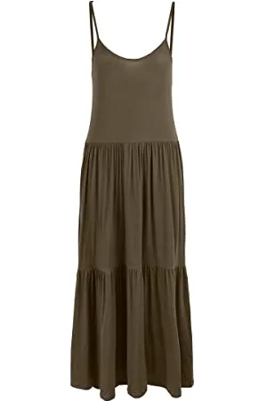 Pieces® PCNEORA Strap MIDI Dress SA BC, , XS