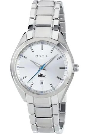 Breil Kolekcja Manta City, Zegarek męski wykonany ze stali, mechanizm kwarcowy Miyota GM10, świecący, data, składane zapięcie, wodoodporny, koperta 40 mm, kolor , , Nowoczesny