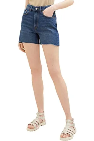 TOM TAILOR Damski bermudy jeans szorty 1035886, , M