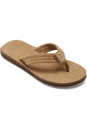 Quiksilver Męskie sandały Carver Suede Plus, TAN 1, 40 EU, , 40 EU