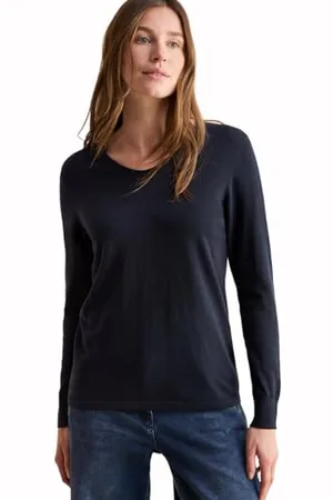 CECIL Damski sweter z delikatnej dzianiny, , L