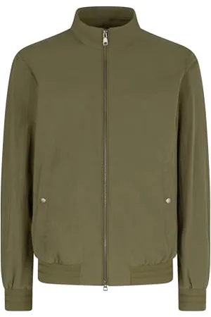 Geox Męskie M Elver JACKETS Winter MOSS_48, , 48
