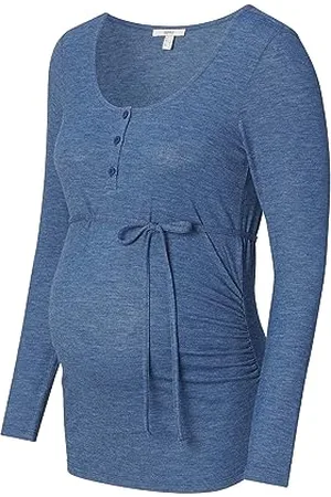 ESPRIT Damski T-shirt z długim rękawem, , XXL