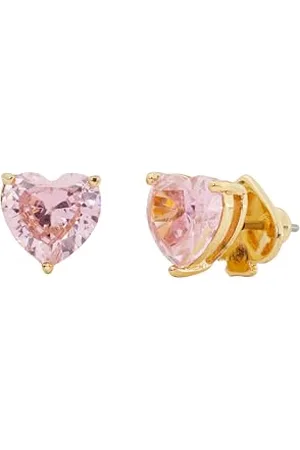 Kate Spade Heart Studs, Pink