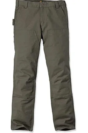 Carhartt Męskie spodnie robocze Rugged Flex Slim Fit Duck ze wzmocnionym przodem, , 34W / 30L