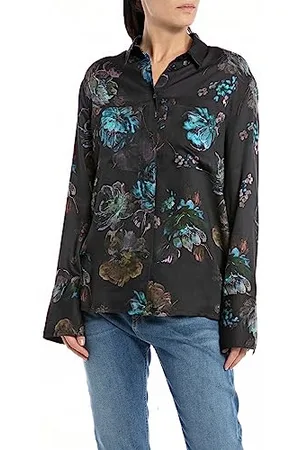Replay Bluzka damska Comfort Fit, , M