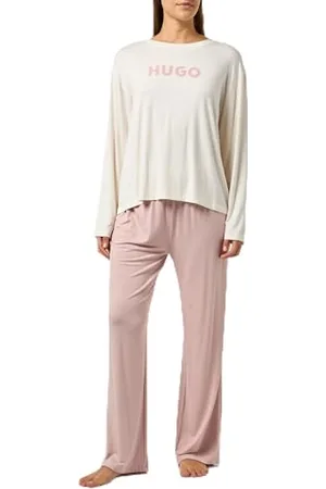 HUGO BOSS Unite_Long Set Zestaw_Długi, Light/Pastel Pink683, L dla kobiet, , Large