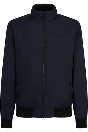 Geox Męskie kurtki Vincit Black/Blue Nights_56, , 56