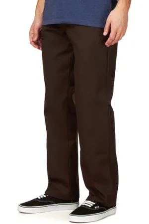 Dickies Męskie spodnie robocze, Ciemny brąz, 32W / 32L