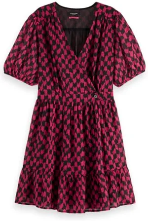 Scotch&Soda Damska sukienka mini Wrap Casual, , 34