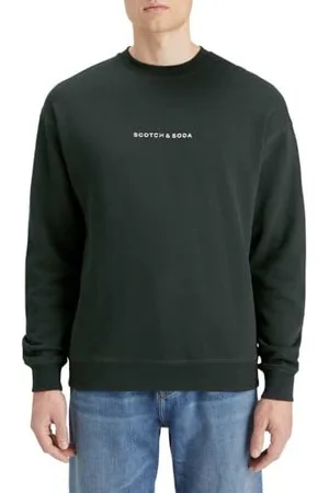 Scotch&Soda Męska bluza z logo Core Front Chest, , S