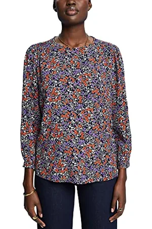 ESPRIT Damska 023EE1F306 bluzka, 403/NAVY 4, XXS, , XXS