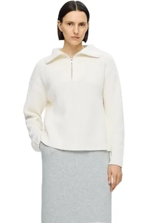 SELECTED SLFBLOOMIE LS Knit Half Zip NOOS, , XL