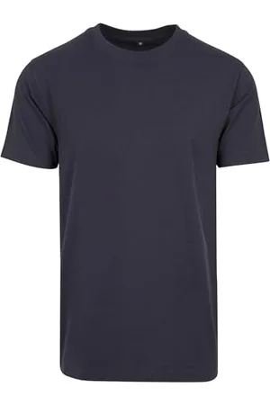Build Your Brand Męski T-shirt z okrągłym dekoltem, basic, męski top z bawełny, z okrągłym dekoltem, dostępny w wielu kolorach, rozmiary XS-5XL, , 5XL