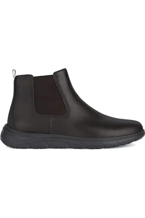 Geox Buty chłopięce U Portello Ankle Boot, kawa, 39 eu