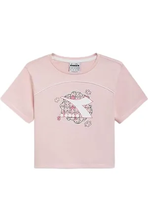 Diadora JG. Koszulka SS Puzzle, , M
