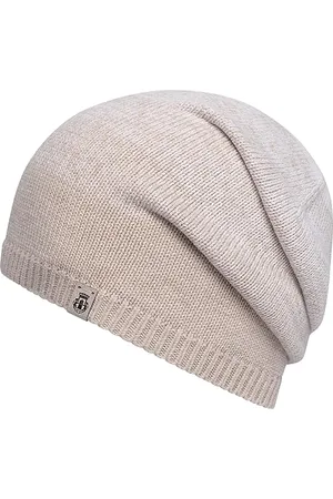 ROECKL Damska czapka Dégradé Cotton Beanie, piaskowa, rozmiar uniwersalny, , jeden rozmiar