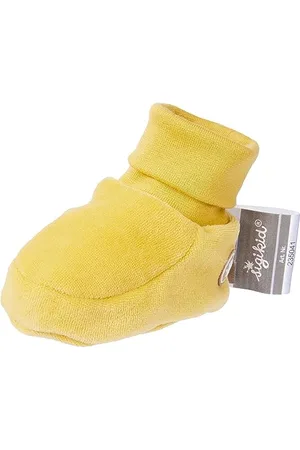 sigikid Buty dziecięce, uniseks, watowane klasyczne buty dla chłopców i dziewczynek, żółte, 16/18, , 16-18 EU