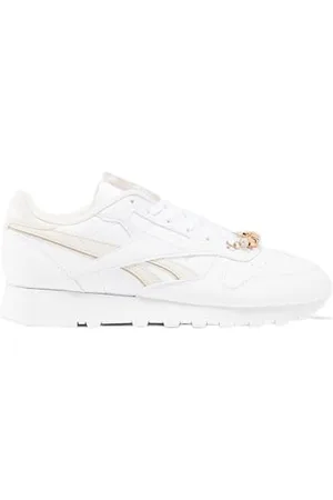 Reebok Damskie klasyczne wegańskie trampki, , 37 EU, Ftwwht Bon Oat, 4