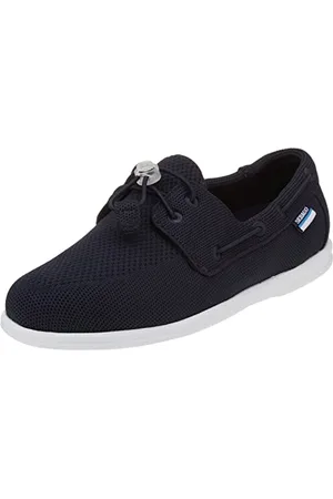 SEBAGO Monterey, buty łódź męskie, niebieski granatowy, 43.5 EU, , 43.5 EU