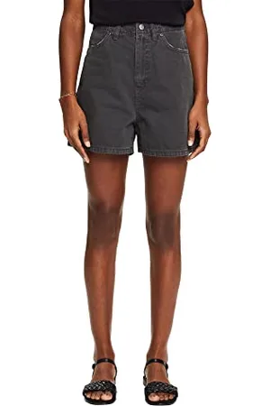 ESPRIT Szorty damskie 052EE1C304, 010/Anthracite, 30
