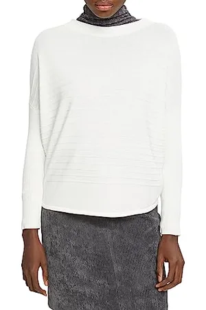 ESPRIT Damski sweter 993EE1I306, 110/OFF biały, XL, , XL