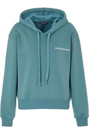 Emporio Armani Damska bluza z kapturem Iconic Terry, , L
