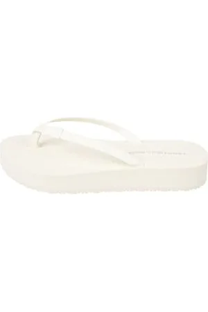 Tommy Hilfiger Damskie sandały plażowe monogram, klapki, Calico, 39 EU, , 40 EU