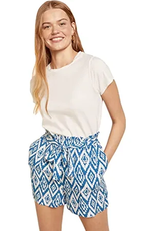 Springfield Damska torba papierowa z nadrukiem, jasnoniebieska, UK 10, , 36