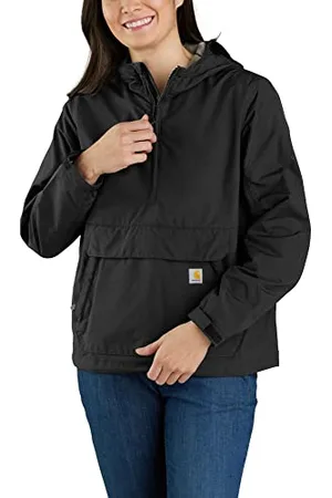 Carhartt Rain Defender Relaxed Fit lekka kurtka izolowana, czarna, S, , S