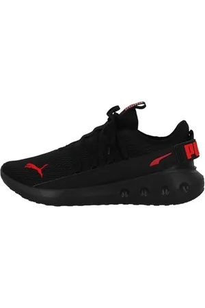 PUMA Softride Carson Fresh buty do biegania szosowego unisex, Czarny na wszystkie czasy, czerwony, 37.5 EU