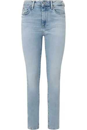 Pepe Jeans Damskie dżinsy skinny Hw, niebieskie (Denim-PF3), 34W / 32L, , 34W / 32L