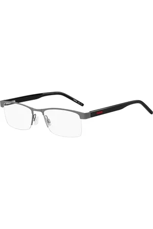 HUGO BOSS BOSS HG 1199 Okulary, Matowe, Dark Ruthenium, 53 dla mężczyzn, Matowe Ciemne Ruthenium