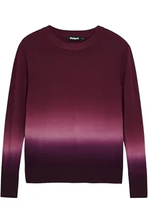 Desigual REPRIS_JERS_PEA, 3068 Średni bordowy, XS, , XS