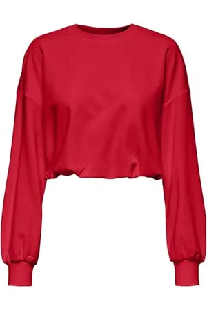 ONLY Onlbolette L/S Short O-Neck Ub Oy Swt, , S