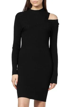 HUGO BOSS Damska sukienka z dzianiny Sliquet Knitted, , XXL