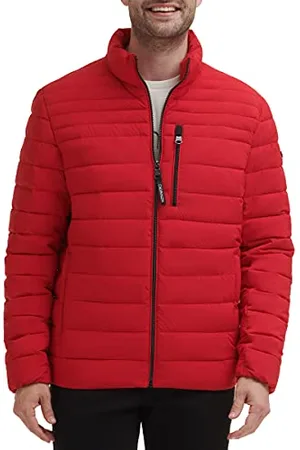 Calvin Klein Męska lekka, wodoodporna, pakowalna kurtka puchowa, , XL
