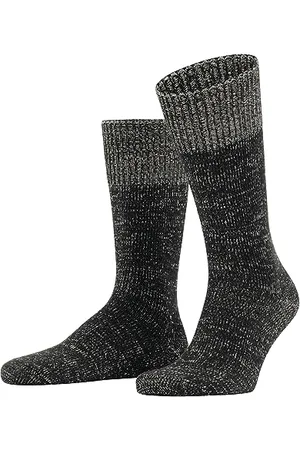 ESPRIT Mężczyźni Multicolour Boot M SO Organiczna Bawełna Wełna jednokolorowe 1 Para, Czarny (Black 3000), 43-46