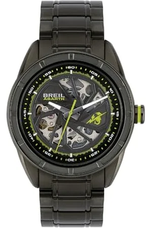 Breil Męski zegarek na rękę Abarth z tytanową stalową bransoletką, 10 bar, średnica koperty: 43 mm, TW2045, , bransoletka
