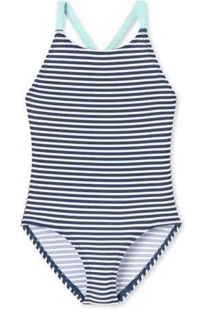 Schiesser Dziewczęcy kostium kąpielowy - Aqua Kids Girls - rozmiar 92 do 140, , 140 cm
