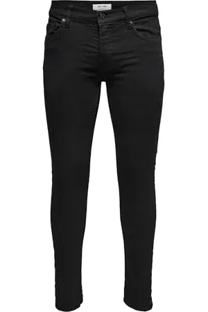 Only & Sons Onsloom Slim Black 0448 Dia DNM Noos, , 27W / 32L